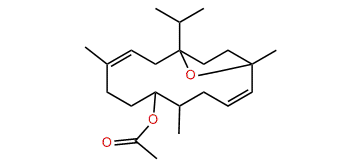 Isoincensole acetate